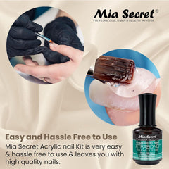 Mia Secret Studio nail brush for precise acrylic application