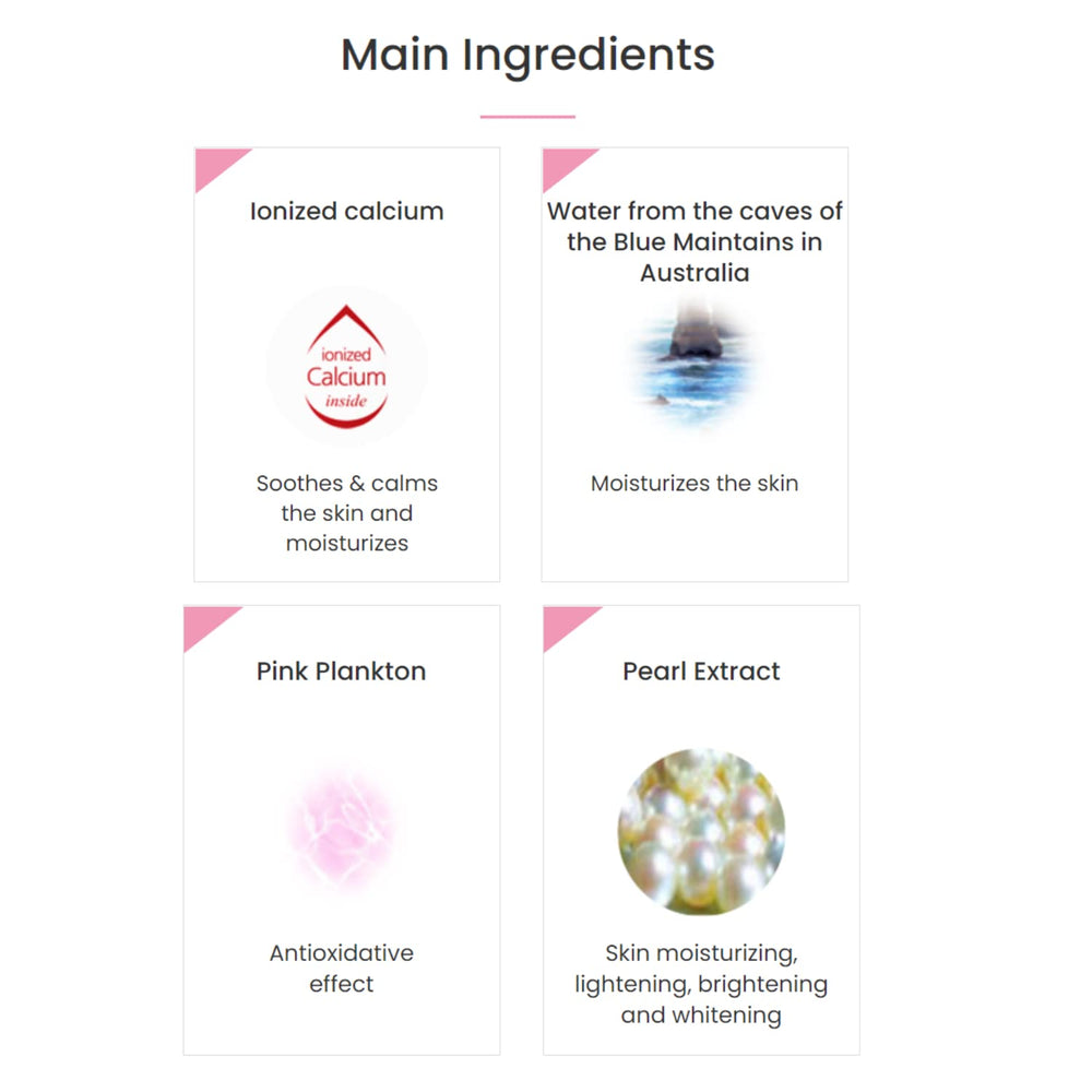 MIBA Ionized Calcium Foundation mirrored cap detail highlighting luxurious finish