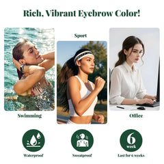 MIBYLEN applicator tools for brow and lash tint enable precise, quick DIY results.
