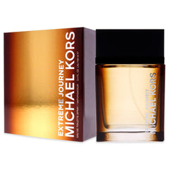 Michael Kors Extreme Journey woody notes highlight lasting presence with trail-ready confidence.