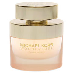 Michael Kors Wonderlust EDP packaging box highlighting gift-ready presentation and travel-friendly size.