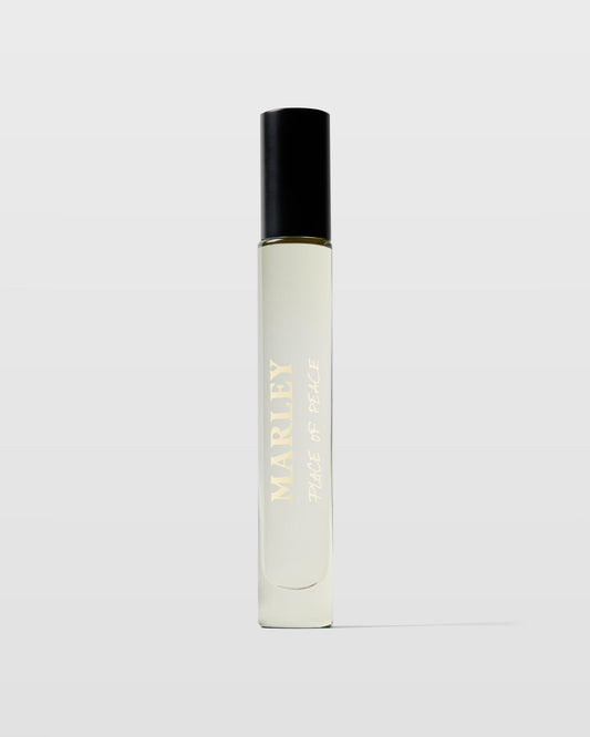 Michael Malul Marley Place of Peace bottle front shows calming fragrance cues for daily serenity.