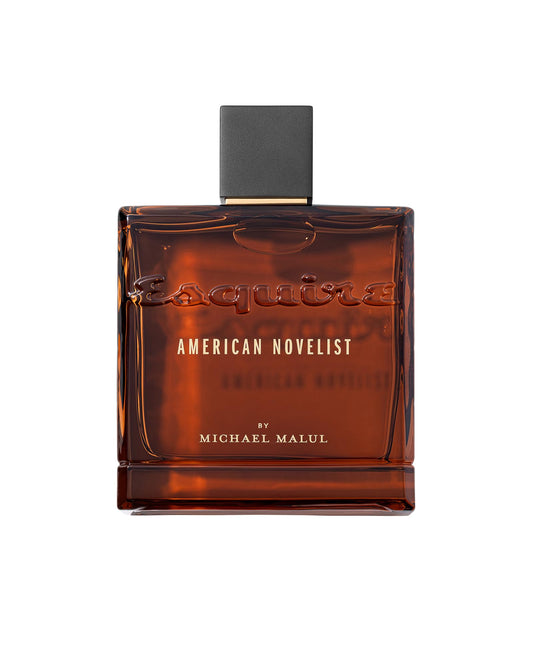 Michael Malul Esquire bottle front, showcasing bright citrus freshness for everyday wear.