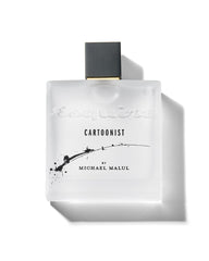 Michael Malul Cartoonist Esquire bottle front view for confident daily wear