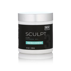 Miche Beauty Sculpt bottle front showing elegant design for defined curls.