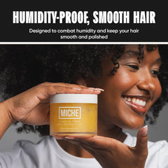 Miche Beauty MICHE non-sticky gel delivers natural movement and shine.
