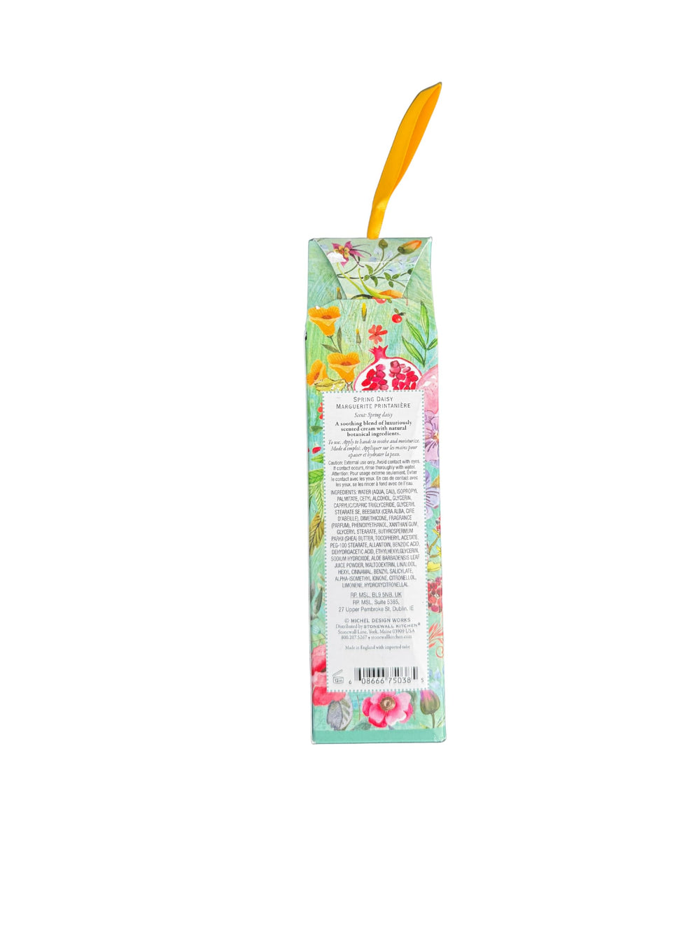 Michel Design Works Spring Daisy packaging, elegant gift-ready design