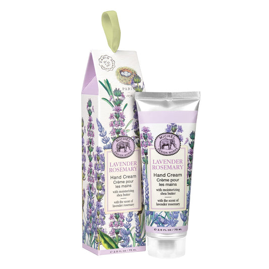 Michel Design Works Large Hand Cream Lavender Rosemary bottle for silky, hydrated hands