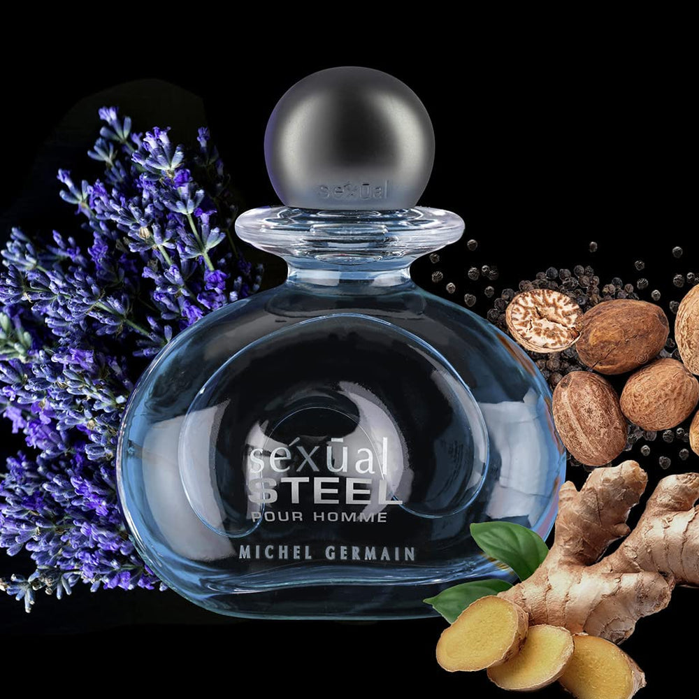 Michel Germain Sexual Steel Pour Homme spray action for even diffusion