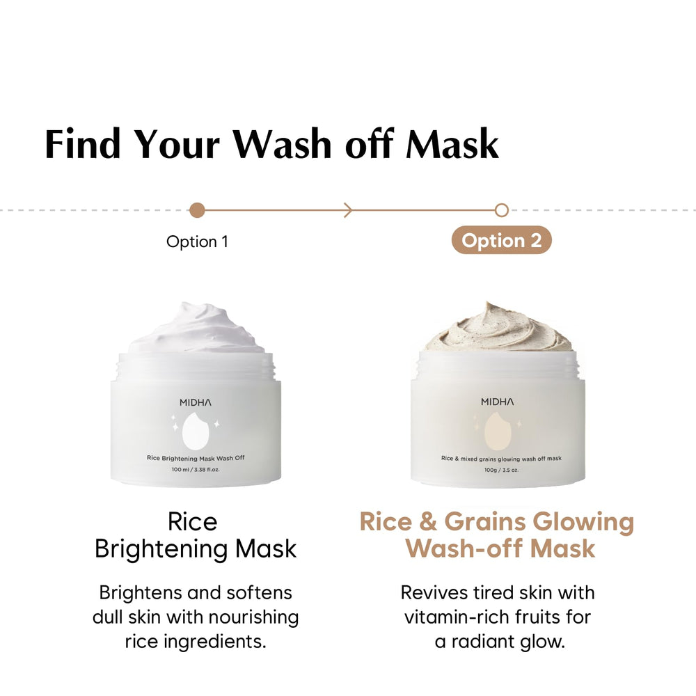 Vegan-certified badge on MIDHA mask packaging