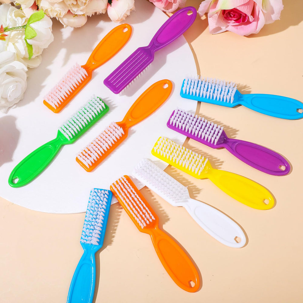 Mifoci travel-ready compact nail brush fits in bags and pockets