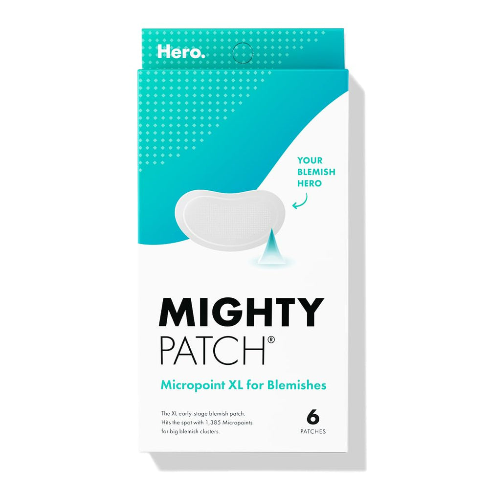 Mighty Patch Micropoint Large on blemish for discreet, targeted care