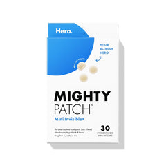 Mighty Patch Mini Invisible+ 10mm patch blends discreetly for daytime wear