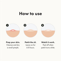 Mighty Patch Mini barely-there adhesion allows daytime wear without distraction