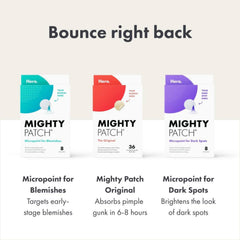 Mighty Patch Original on skin after sleep shows calmer appearance.