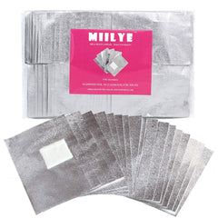 MIILYE foil wraps for fast gel and shellac polish removal