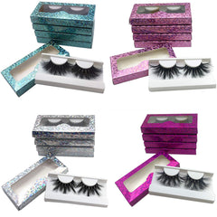 Closeup of Mikiwi handmade mink lashes showing soft, airy fibers.