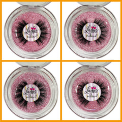 Mikiwi mink lashes 5D lightweight and comfortable for all-day wear.