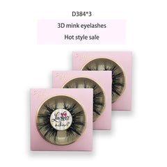 Mikiwi D384-3 handmade lashes showcase skilled craftsmanship.
