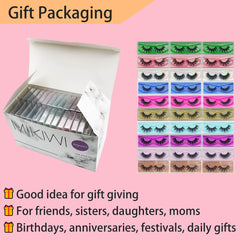 Mikiwi wholesale faux mink lashes in single-serve packaging for easy resale