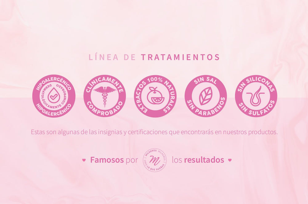 Milagros sustainable packaging emphasizing eco-friendly hair care.