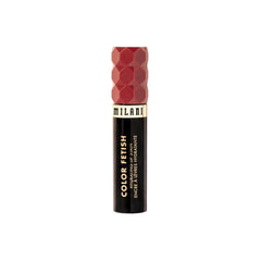 Milani Color Fetish Lip Stain Rose Rising wand tip centers application.
