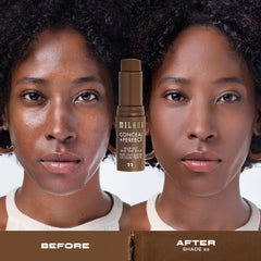 Milani Conceal + Perfect Skin Tint Stick shade 22 swatch on arm