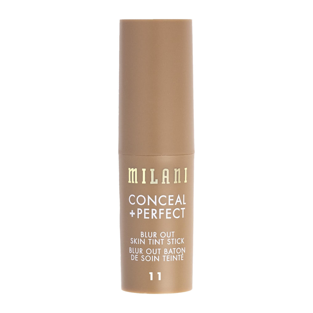 Milani Conceal + Perfect Skin Tint Stick delivers a soft-matte, breathable texture.