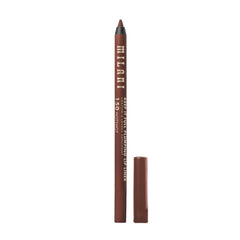 Milani Keep It Full Lip Liner chili tingling plump effect shown.