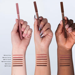 Milani Keep It Full Lip Liner lip outline showing defined shape.