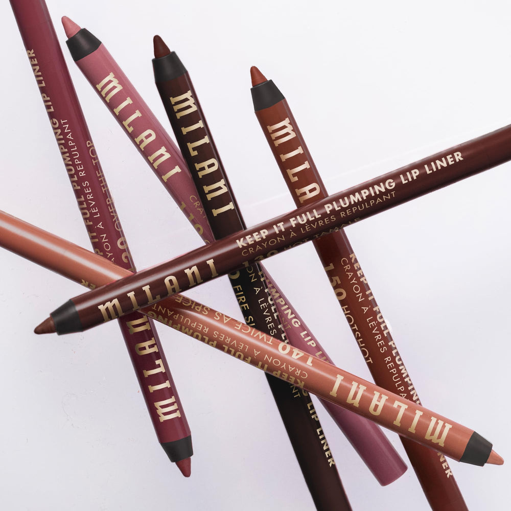 Milani Keep It Full Lip Liner vegan cruelty-free packaging close-up.