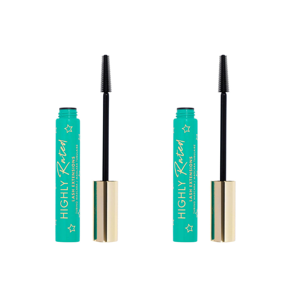 Milani tubing mascara showcases lash-extension length for dramatic definition.