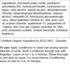 Mill Creek Biotin Conditioner pump top enables easy, mess-free dispensing.