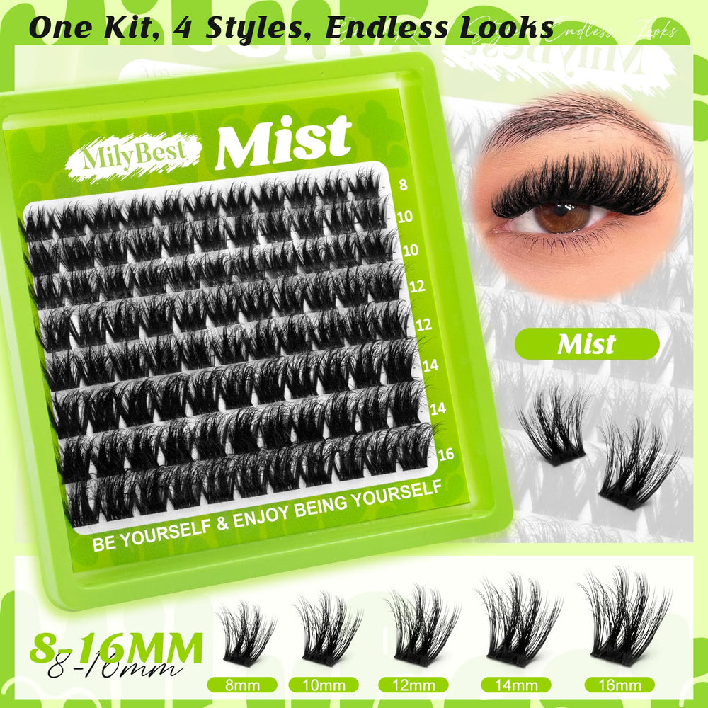 MilyBest dual-ended lash glue for strong hold and seal protection.