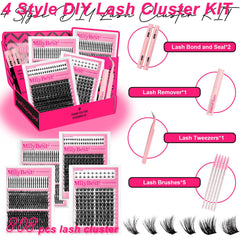 MilyBest dual-ended lash glue bottle with strong hold and easy removal.