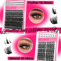 MilyBest eyelash tweezers provide precise placement for beginners and pros.