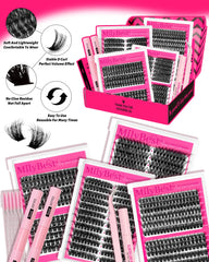 MilyBest lash and eyebrow brushes for safe styling