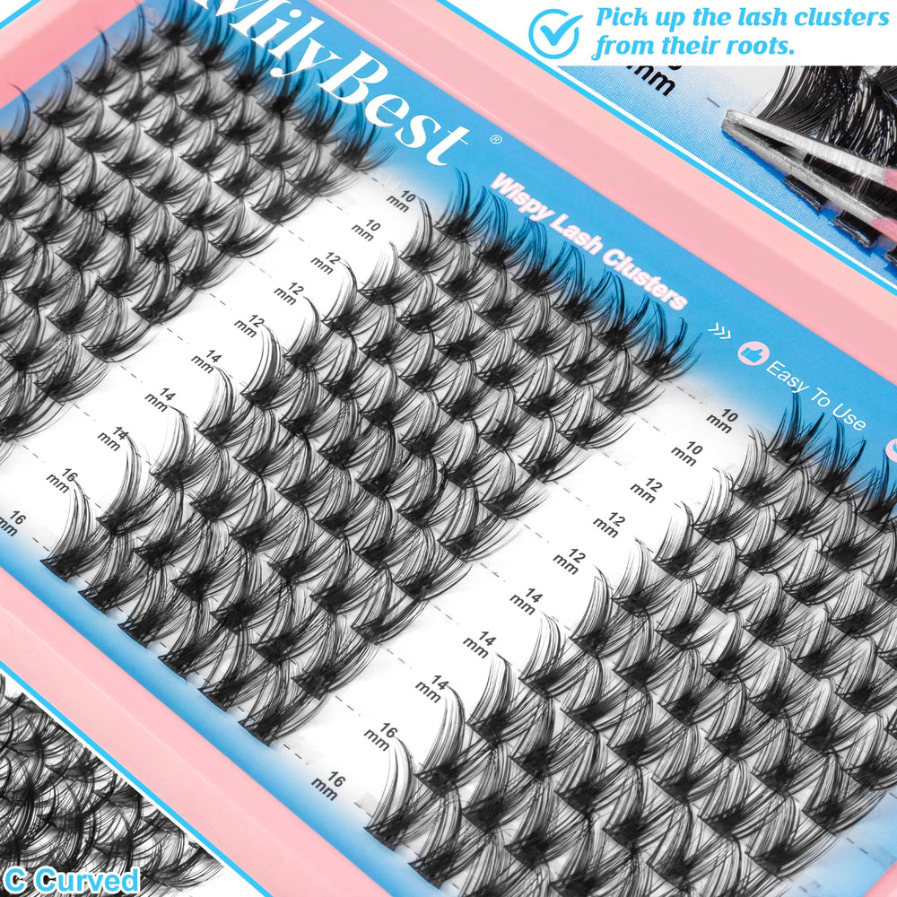 MilyBest precision lash tweezers for easy placement