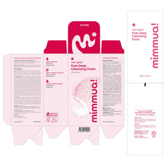 Mimmua! Product bottle detail emphasizing compact 100g packaging.