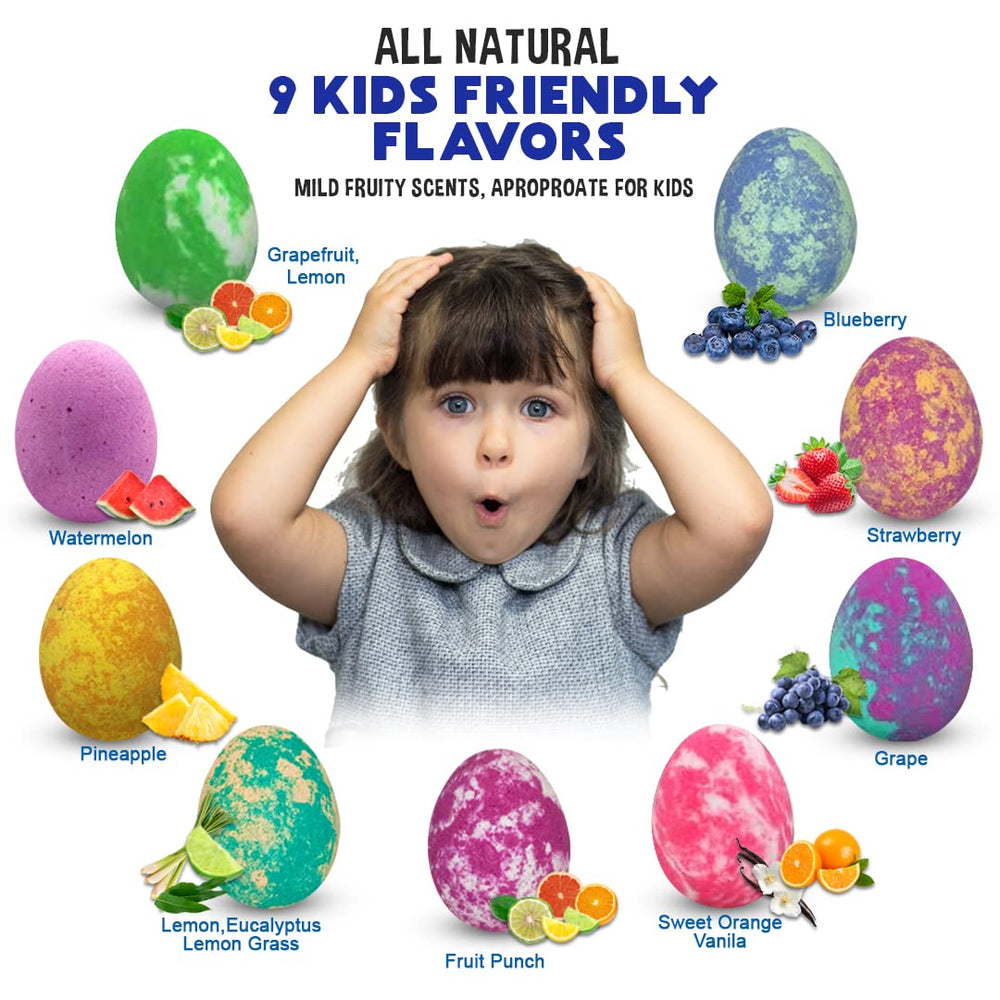 Mineral Me California colorful-bath-water enhances fun during bath time.