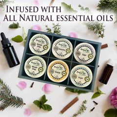 Mineral Me California gift box with shower steamers for spa gifts