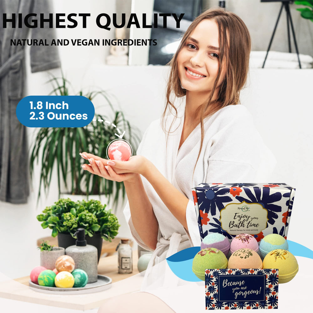 Mineral Me California self-care night kit with 24 bath bombs
