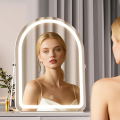 MINISO vanity mirror 3mm HD glass delivers a distortion-free reflection.