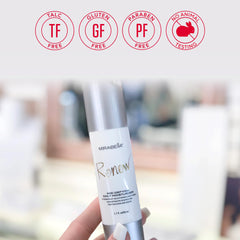 Mirabella Balance Toner with Renew in the skincare lineup for a complete routine