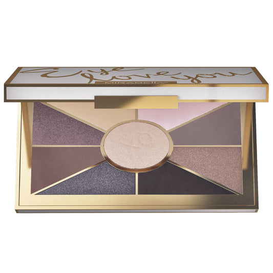 Mirabella Eye Love You Neutral Shimmer palette closed view for quick color ideas