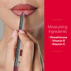 Mirabella Line and Define Lip Definer creamy texture close-up for smooth glide
