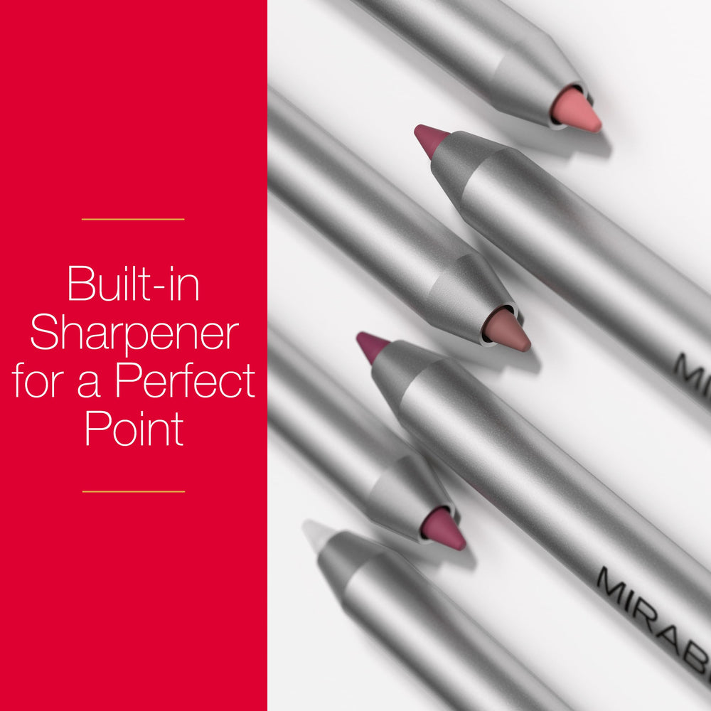 Mirabella lip definer delivers ultra-creamy glide with a hydrating feel.