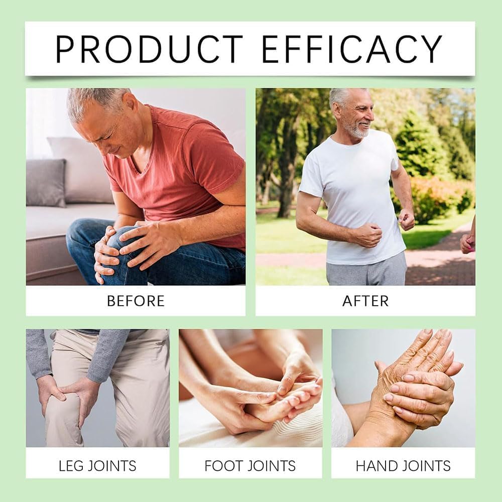 Relaxed leg comfort after application with Miracle Balm.