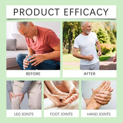 Relaxed leg comfort after application with Miracle Balm.