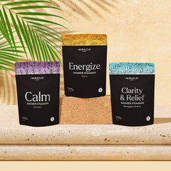 15-tablet Miracle Made Lavender Steamers package on display for home spa